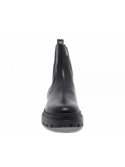 Bikkembergs Ankle Boot Beatles Stile Inglese In Black Leather^Men Ankle Boots