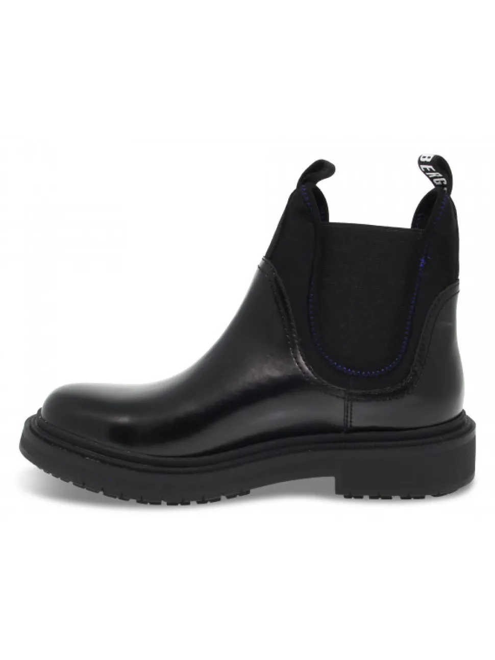 Bikkembergs Ankle Boot Chelsea Zorian In Black Leather^Men Ankle Boots