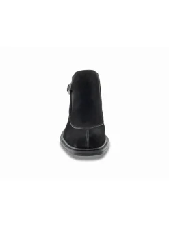 Cesare Paciotti Ankle Boot Beatles Stile Inglese In Black Suede Leather^Men Ankle Boots