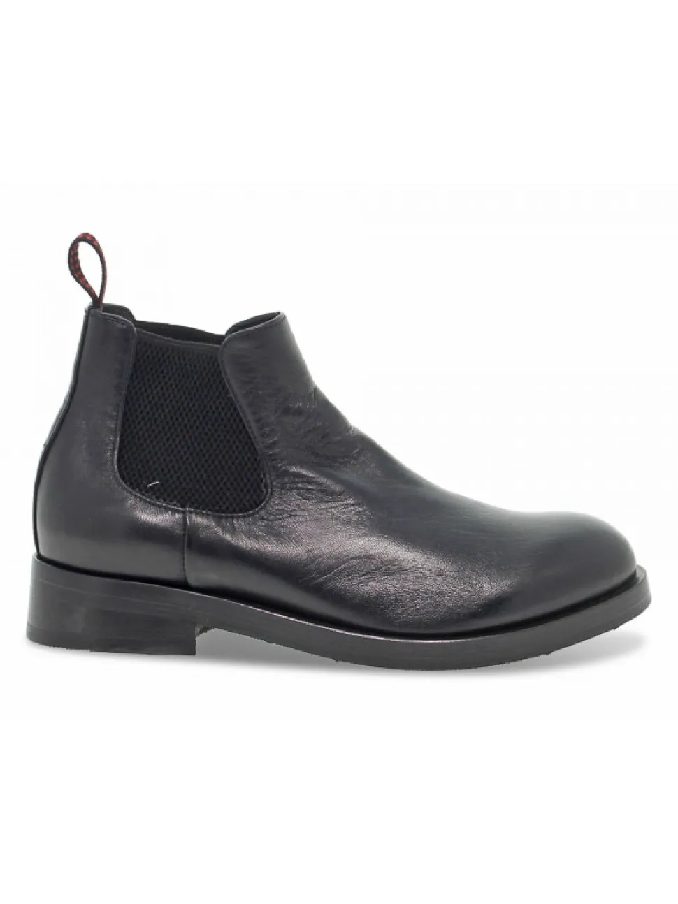Guidi Calzature Ankle Boot Beatles Stile Inglese In Black Leather^Women Ankle Boots