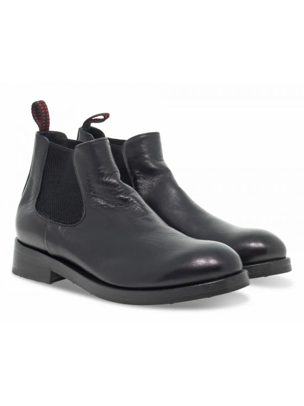 Guidi Calzature Ankle Boot Beatles Stile Inglese In Black Leather^Women Ankle Boots