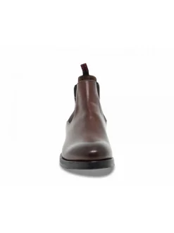 Guidi Calzature Ankle Boot Beatles Stile Inglese In Brown Leather^Women Ankle Boots