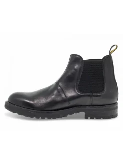 Guidi Calzature Ankle Boot Beatles Stile Inglese In Black Leather^Men Ankle Boots