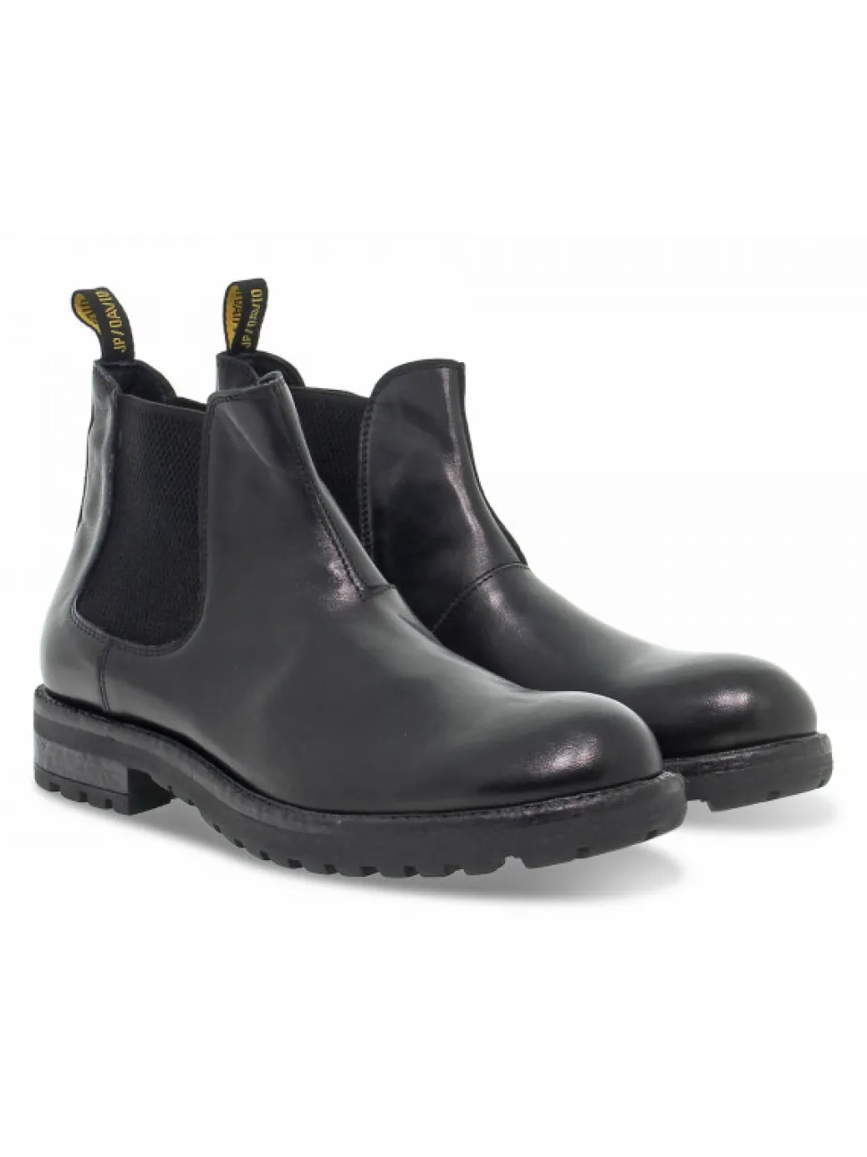 Guidi Calzature Ankle Boot Beatles Stile Inglese In Black Leather^Men Ankle Boots