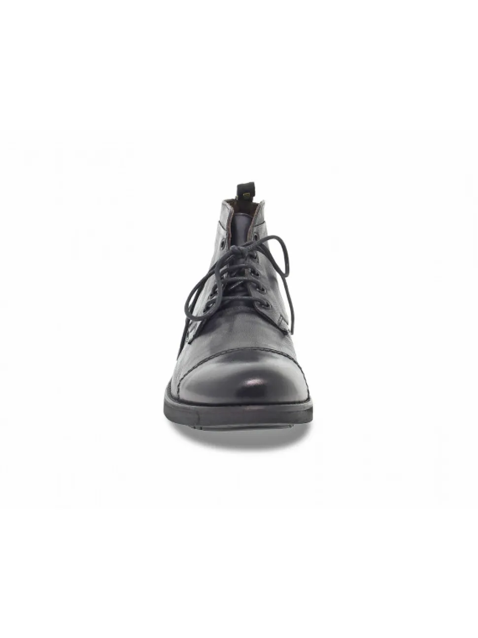 Jp David Ankle Boot Stile Inglese In Anthracite Leather^Men Ankle Boots