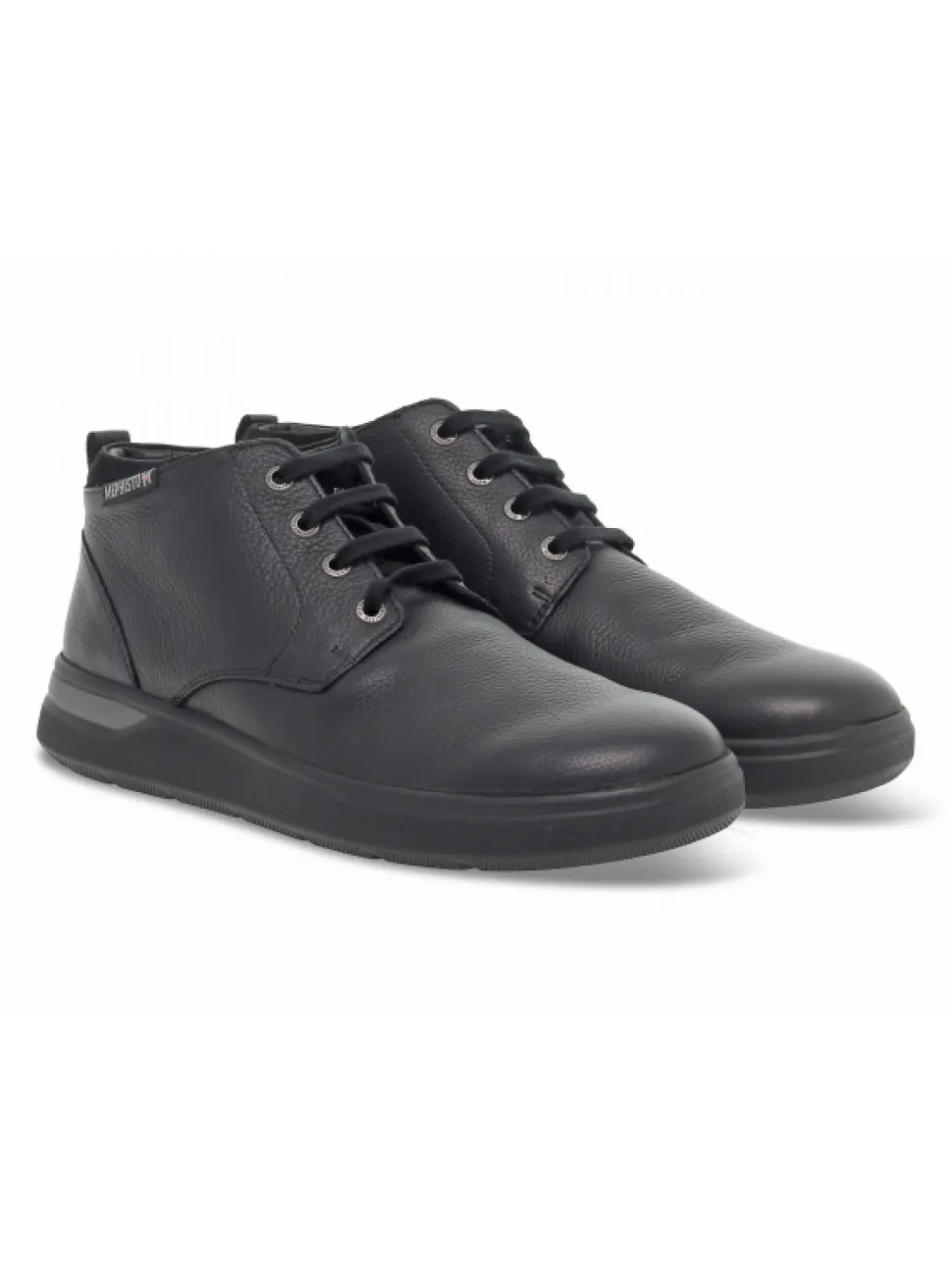 Mephisto Ankle Boot Olmer Nevada In Black Leather^Men Ankle Boots