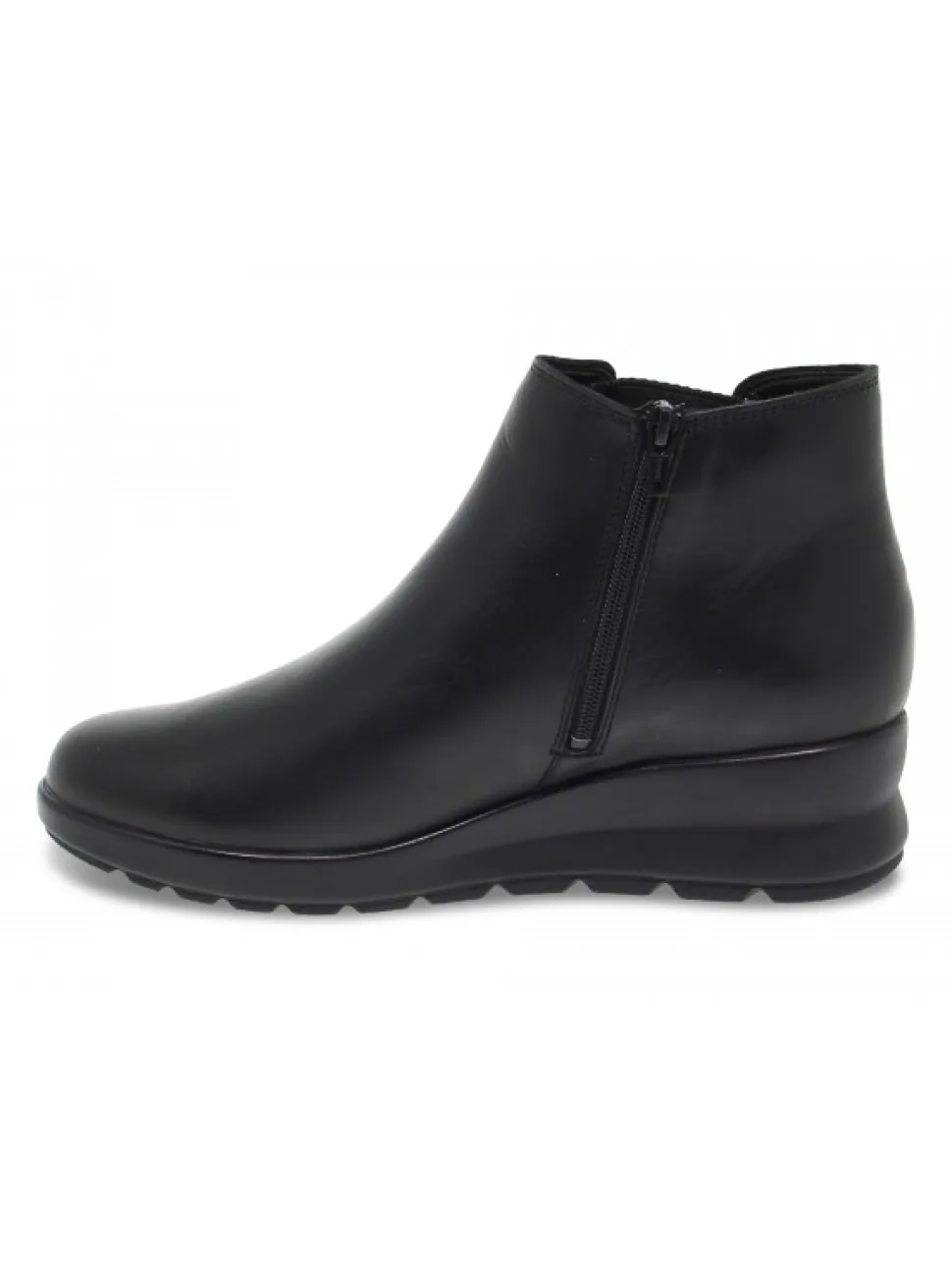 Mephisto Ankle Boot Pienza Silk In Black Leather^Women Ankle Boots