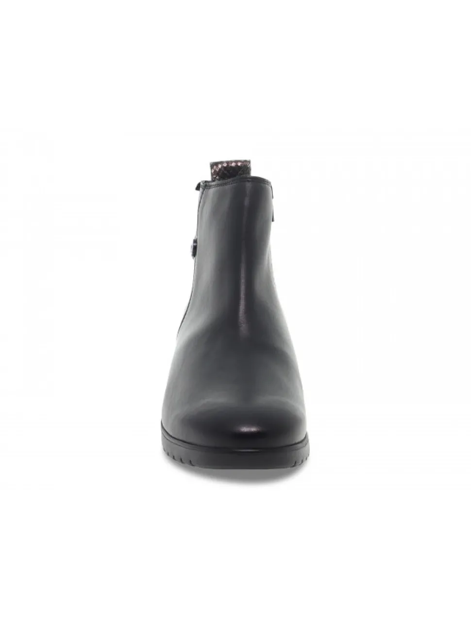 Mephisto Ankle Boot Vittoria In Black Laminate^Women Ankle Boots