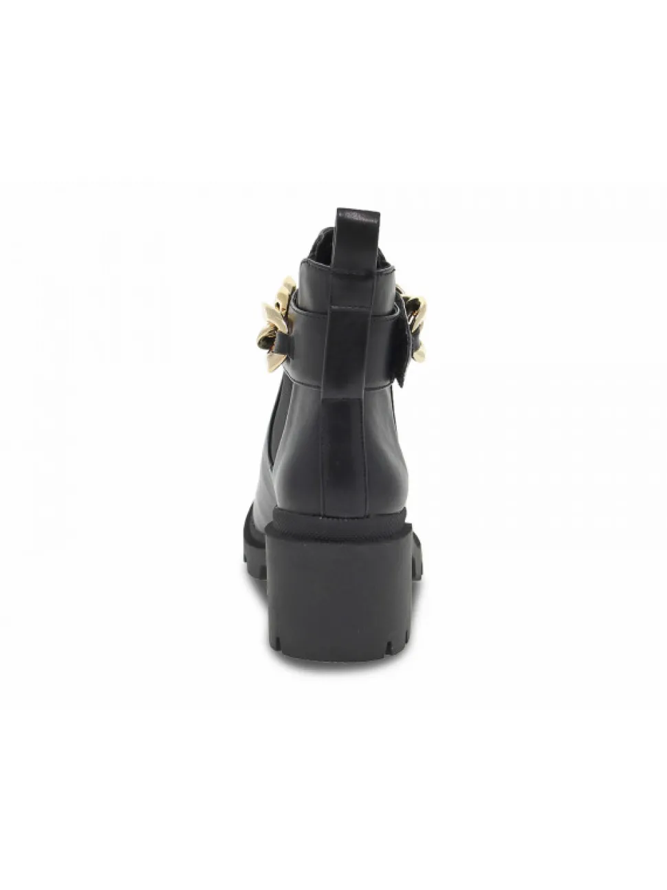 Steve Madden Ankle Boot Amulet Black In Black Leather^Women Ankle Boots