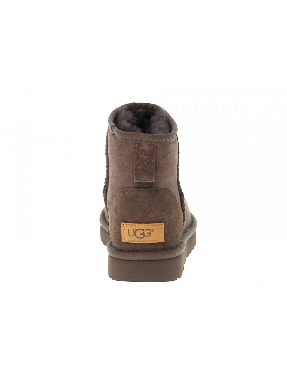 UGG Australia Ankle Boot Mini Classic Ii Chocolate In Chocolate Suede Leather^Women Ankle Boots