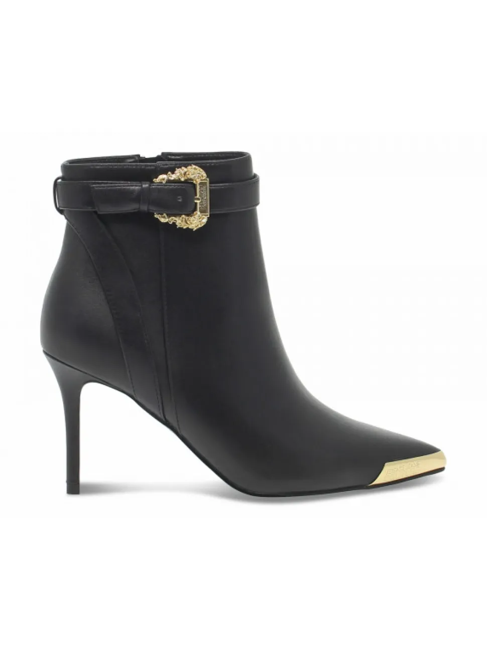 Versace Jeans Couture Ankle Boot Jeans Couture Scarlett In Black Leather^Women Ankle Boots
