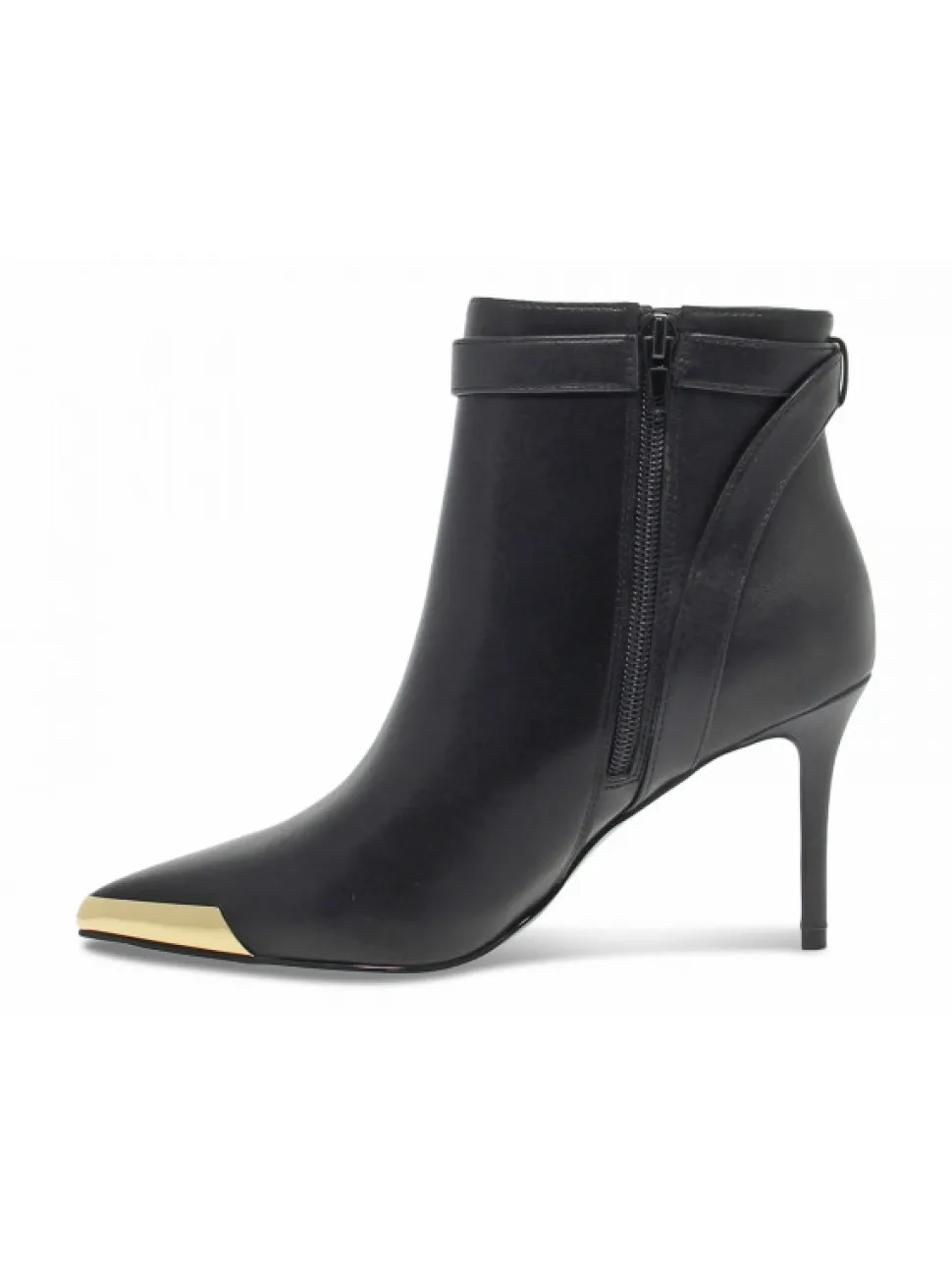 Versace Jeans Couture Ankle Boot Jeans Couture Scarlett In Black Leather^Women Ankle Boots