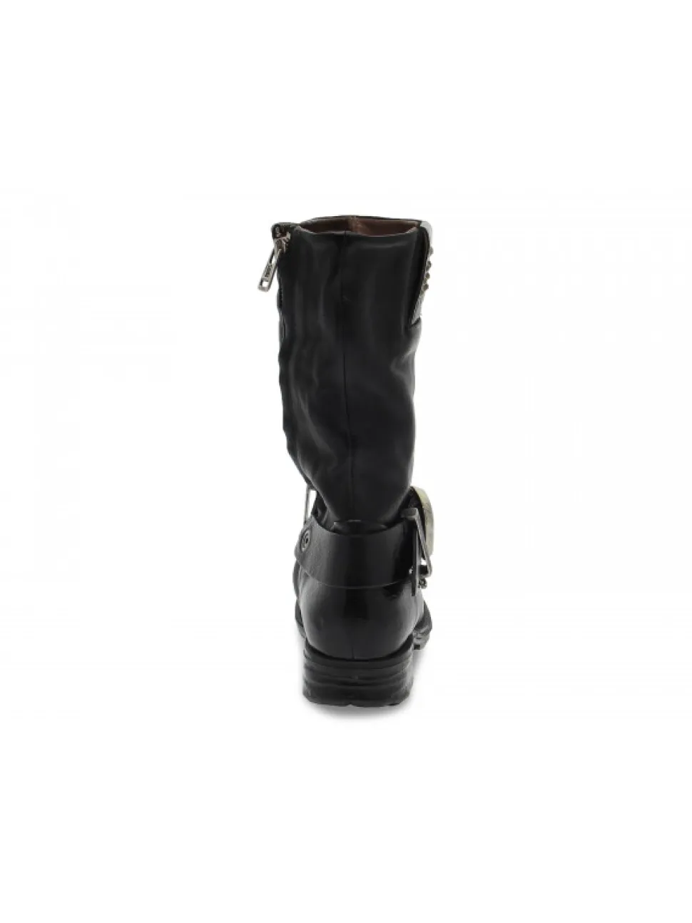 A.S.98 Boot In Black Leather^Women Boots