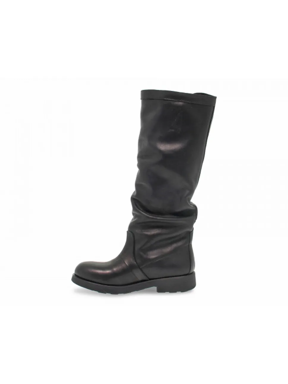 Bikkembergs Boot Vintage Biker Ex-Vike In Black Leather^Women Boots
