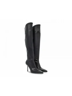 Sergio Levantesi Boot Stretch Ferragni Supreme In Black Tassel^Women Boots