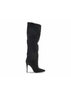 Steve Madden Boot Darian Black In Black Suede Leather^Women Boots