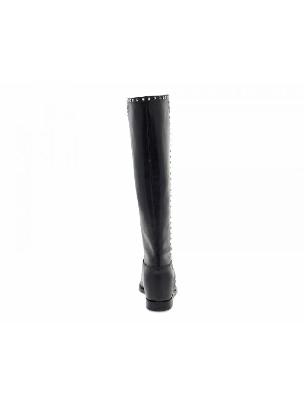 Via Roma 15 Boot Zeppa Interna Spacco Profilo Microborchie In Black Leather^Women Boots