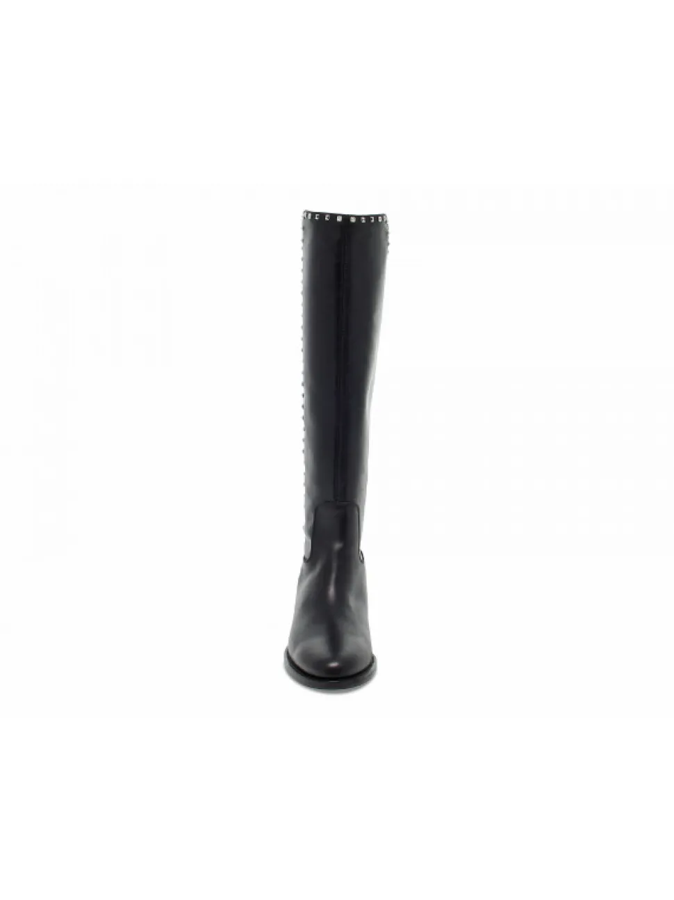 Via Roma 15 Boot Zeppa Interna Spacco Profilo Microborchie In Black Leather^Women Boots