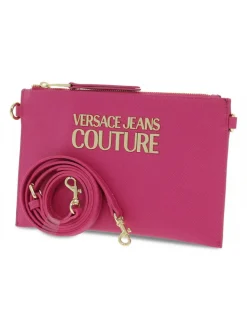 Versace Jeans Couture Clutch Jeans Couture Range L Sketch 9 In Rose Saffiano^Women Clutches