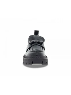 Ash Flat Shoe Genial Jack In Black Brushed^Women Flat Shoes