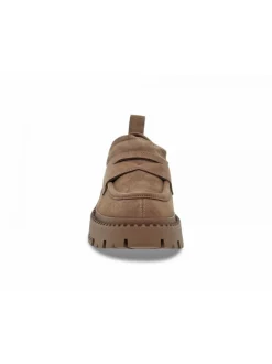 Ash Flat Shoe Plato' In Beige Suede Leather^Women Flat Shoes