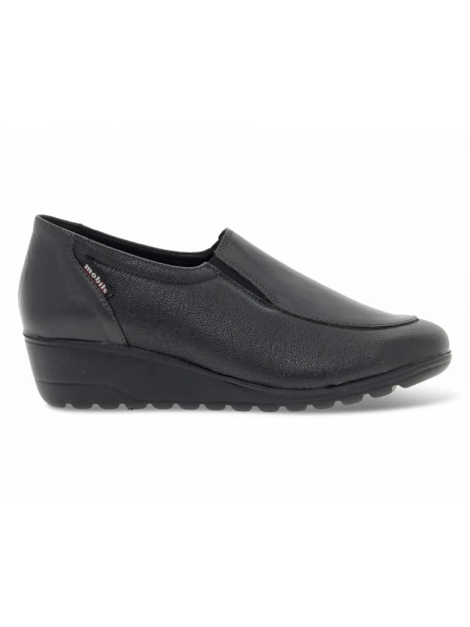 Mephisto Flat Shoe Bertina Ginevra Mobils Ergonomic In Black Leather^Women Flat Shoes