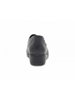Mephisto Flat Shoe Bertina Ginevra Mobils Ergonomic In Black Leather^Women Flat Shoes