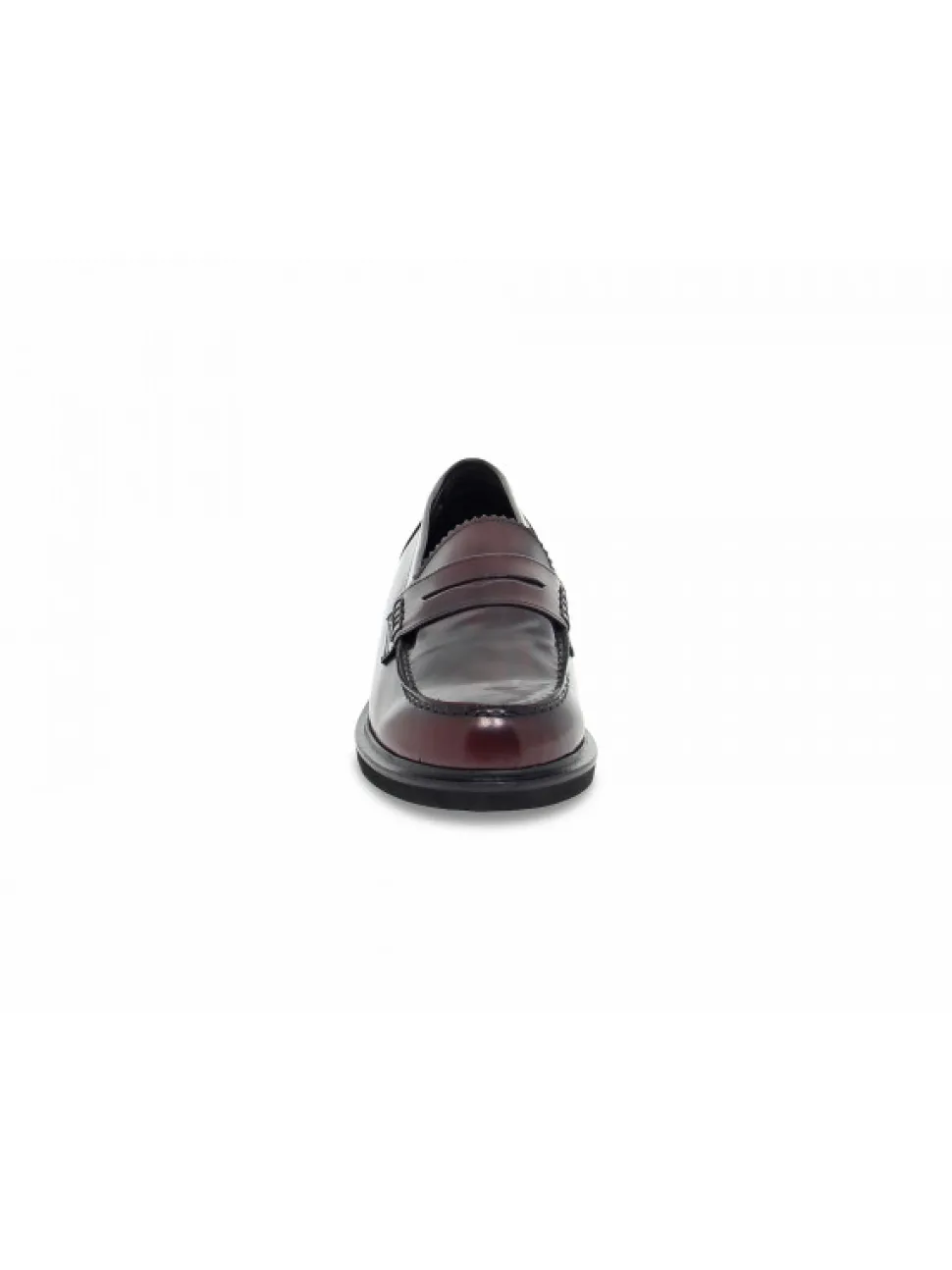 Poesie Veneziane Flat Shoe Stile Inglese College In Bordeaux Brushed^Women Flat Shoes