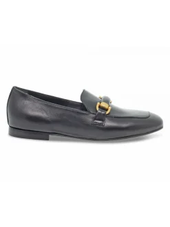 Poesie Veneziane Flat Shoe Gucci New Dandy In Black Leather^Women Flat Shoes
