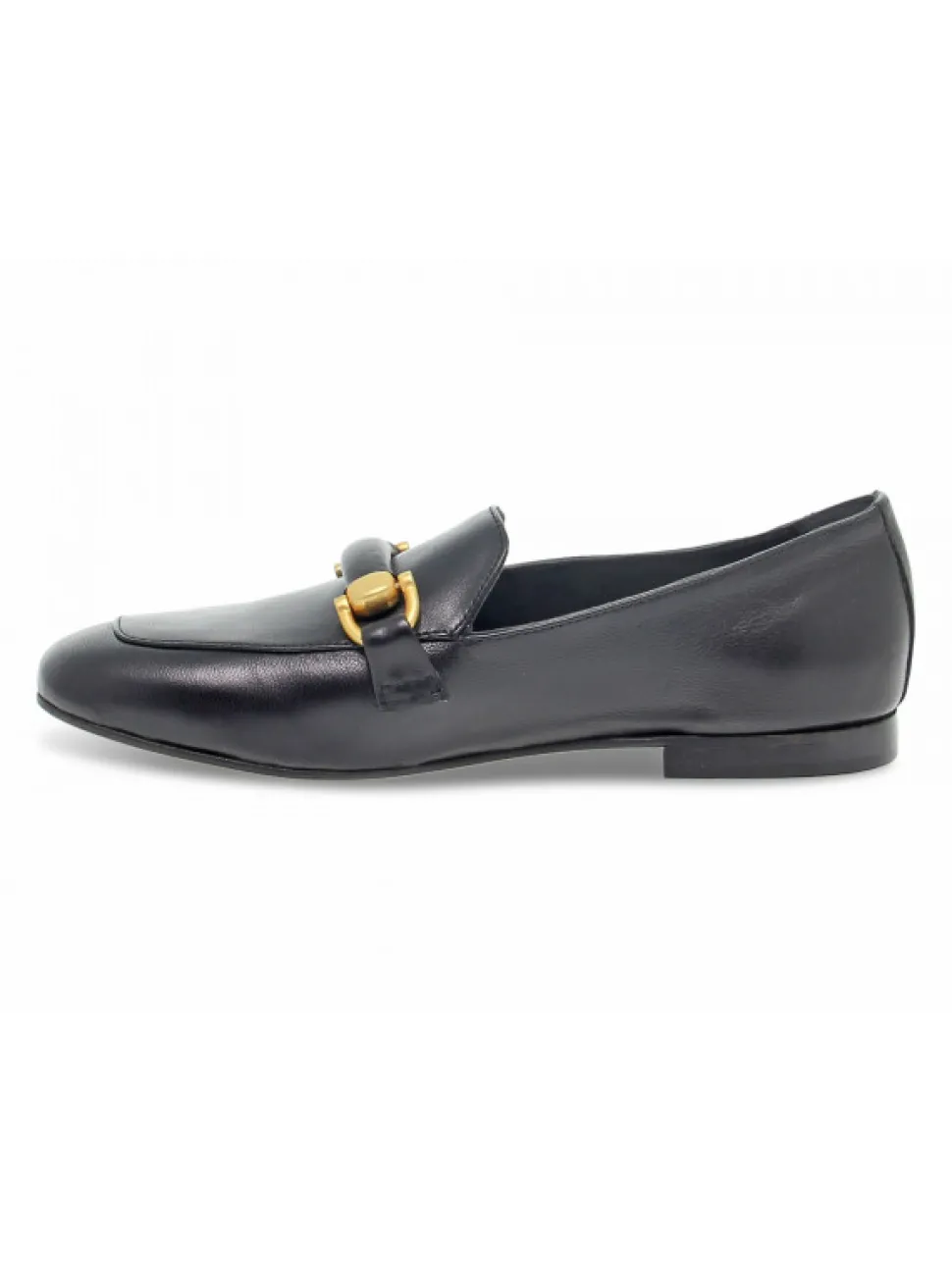Poesie Veneziane Flat Shoe Gucci New Dandy In Black Leather^Women Flat Shoes