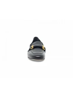 Poesie Veneziane Flat Shoe Gucci New Dandy In Black Leather^Women Flat Shoes