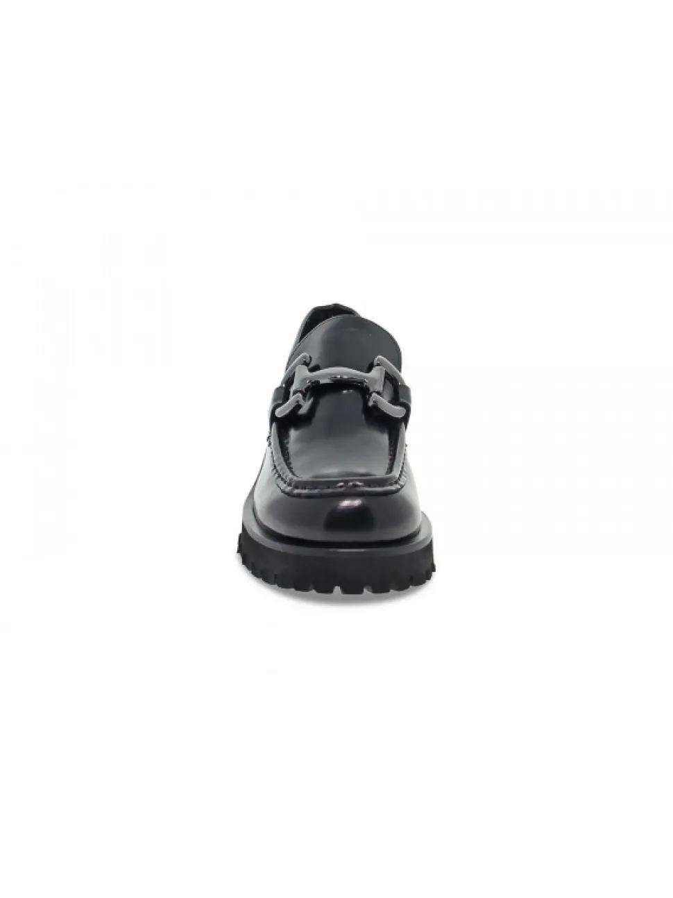 Poesie Veneziane Flat Shoe Stile Mocassino Gucci In Black Brushed^Women Flat Shoes