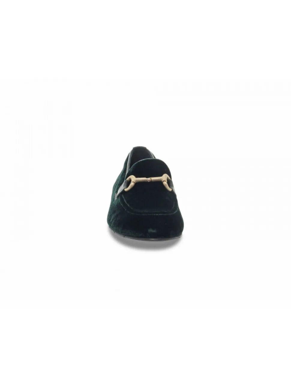 Poesie Veneziane Flat Shoe Gucci Dandy Mocassino In Green Velvet^Women Flat Shoes