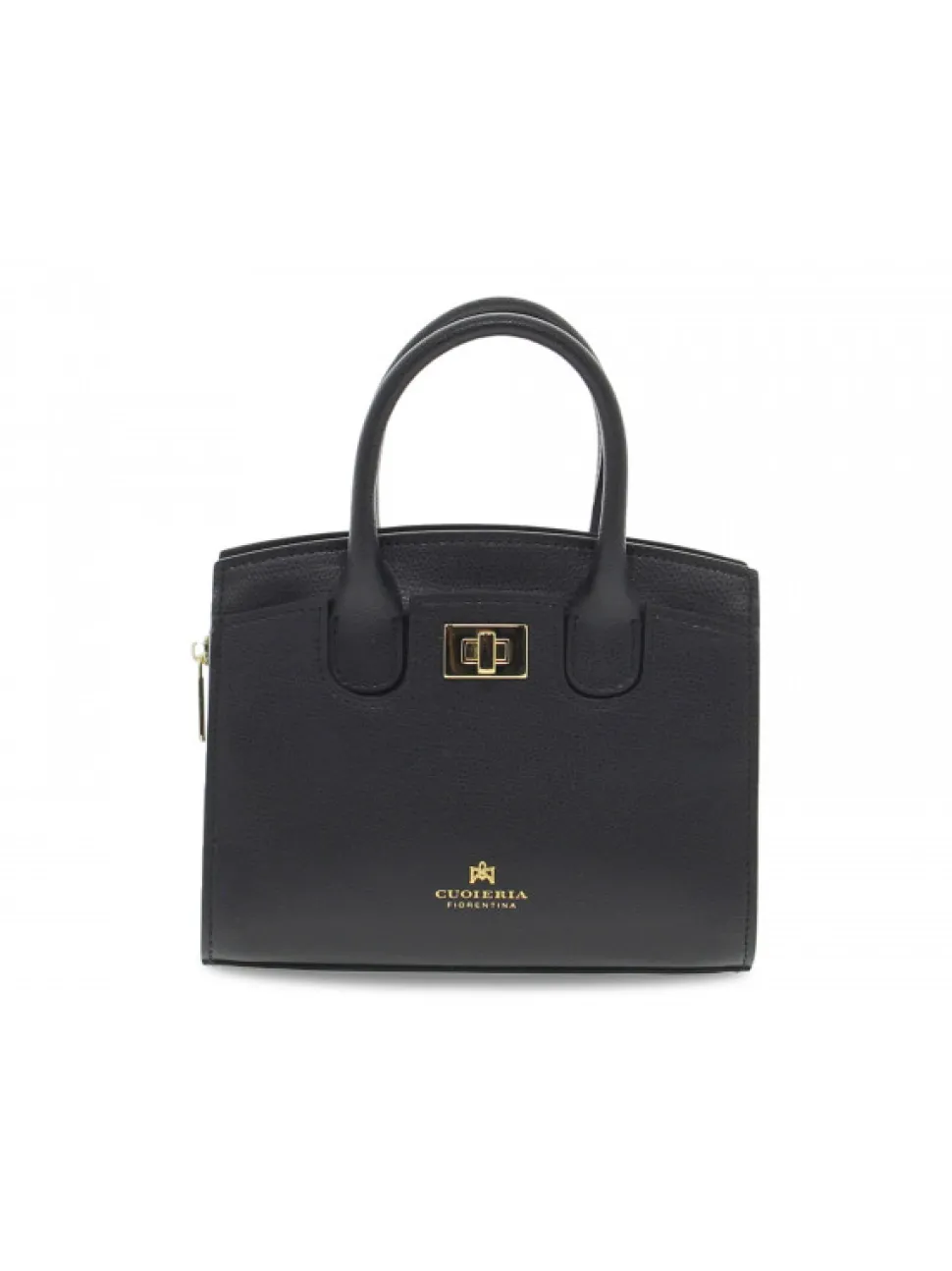 Cuoieria Fiorentina Handbag Bella Micro Tote Bag In Black Saffiano^Women Handbags