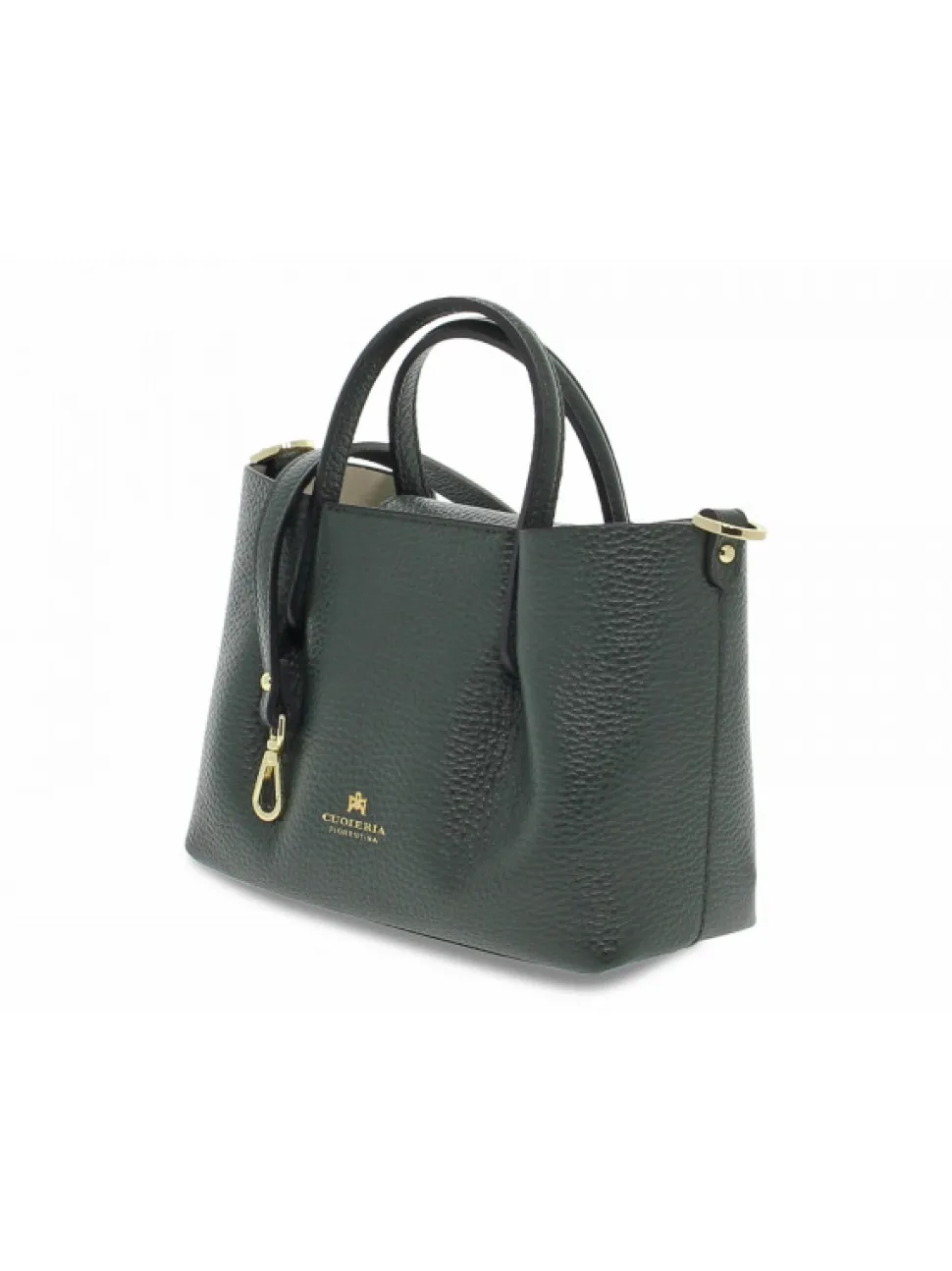 Cuoieria Fiorentina Handbag Candy Mini Tote Bag In Dark Green Leather^Women Handbags