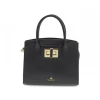 Cuoieria Fiorentina Handbag Bella Mini Tote In Vitello Micro Grain In Black Leather^Women Handbags