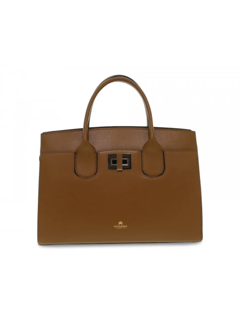 Cuoieria Fiorentina Handbag Bella Large Tote Bag Con Accessorio Metallo In Leather Leather^Women Handbags
