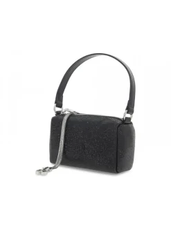Rebelle Handbag Alicia Mini Baguette Celebrity Strass In Black Crystal^Women Handbags