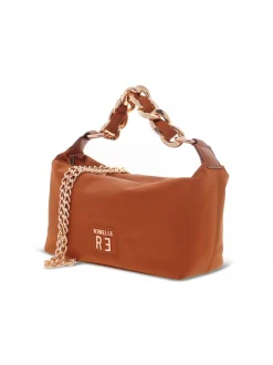 Rebelle Handbag Mariah Handbag S Nylon Black In Rust Nylon^Women Handbags