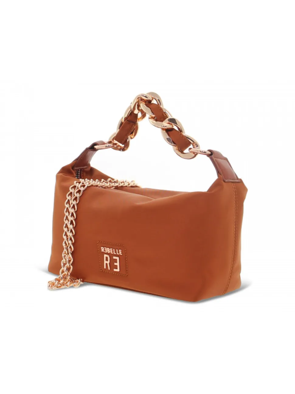 Rebelle Handbag Mariah Handbag S Nylon Black In Rust Nylon^Women Handbags