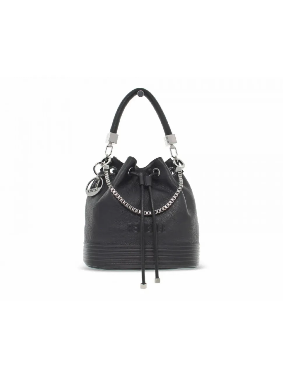 Rebelle Handbag Mizuki Buket Dollaro Black In Black Leather^Women Handbags