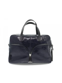 Rebelle Handbag Nancy Handbag Naplak In Dark Blue Paint^Women Handbags