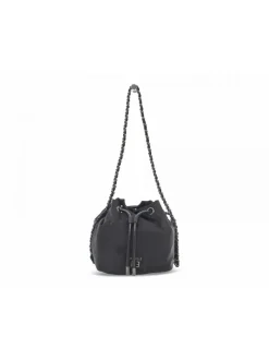 Rebelle Handbag Roxanne Buket S Nylon Black In Black Nylon^Women Handbags
