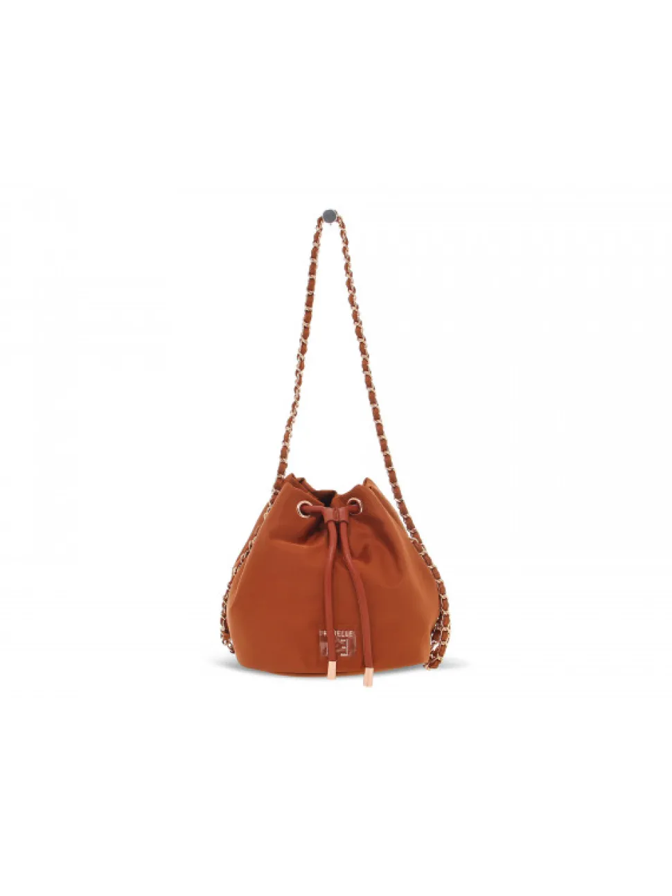 Rebelle Handbag Roxanne Buket S Nylon Black In Rust Nylon^Women Handbags