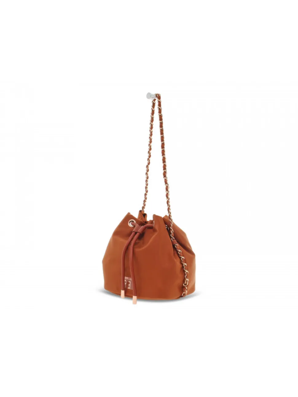 Rebelle Handbag Roxanne Buket S Nylon Black In Rust Nylon^Women Handbags