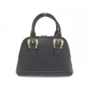 Versace Jeans Couture Handbag Jeans Couture Range F Sketch 27 Buckle Grainy In Black Leather^Women Handbags