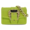 Versace Jeans Couture Handbag Jeans Couture Range F Sketch 16 Buckle Grainy In Lime Leather^Women Handbags