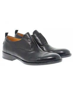 Barracuda Laceless In Leather^Men Laceless