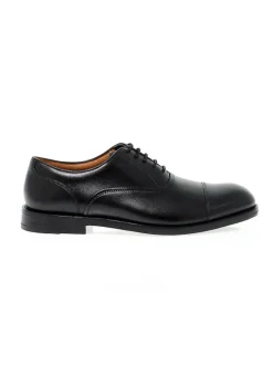 Clarks Lace-Up Shoes Coling Boss In Black Leather^Men Lace-Up Shoes
