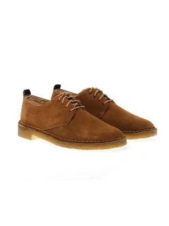 Clarks Lace-Up Shoes Desert London In There Suede Leather^Men Lace-Up Shoes